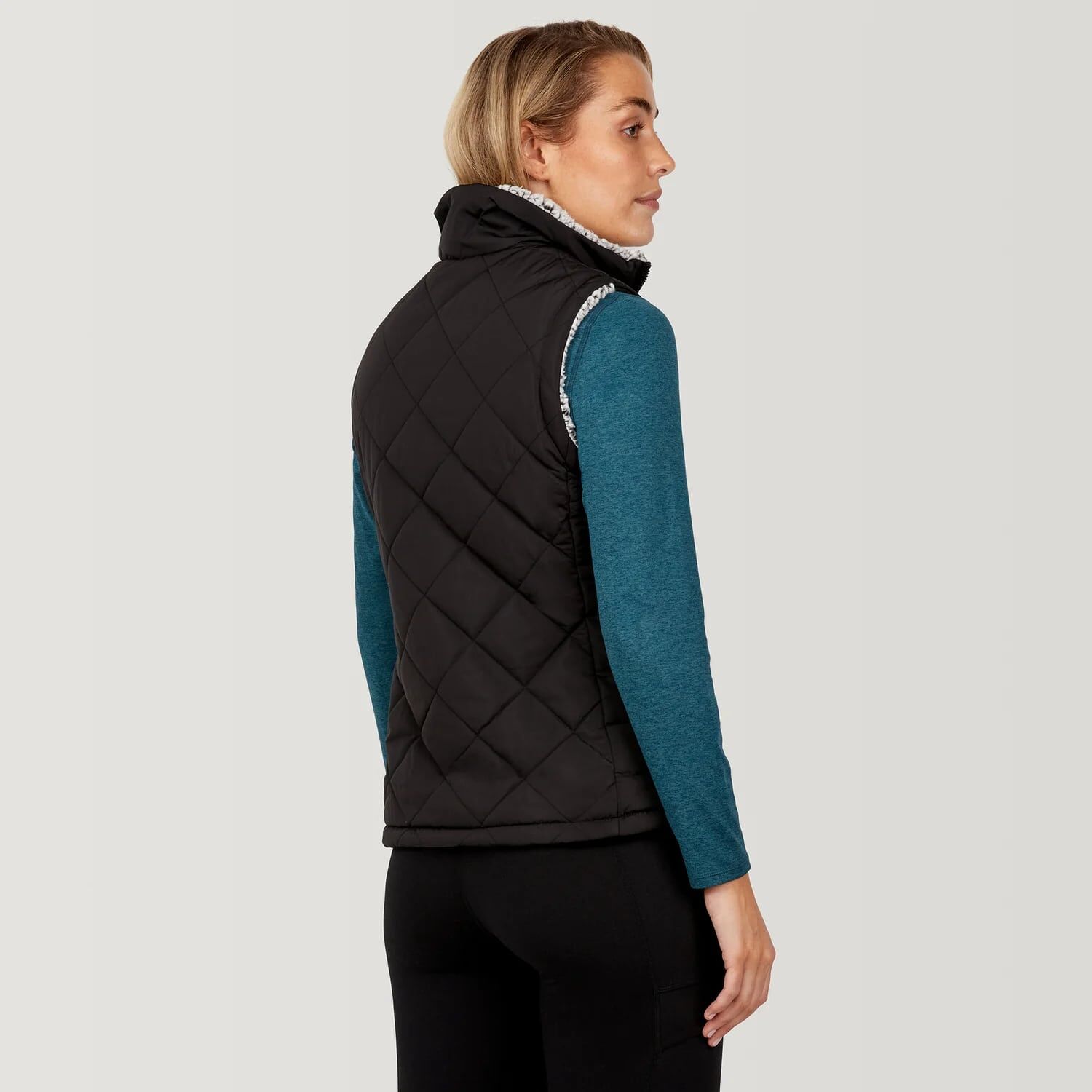 Free Country Women's Expedition Stratus Lite Reversible Vest in Camel