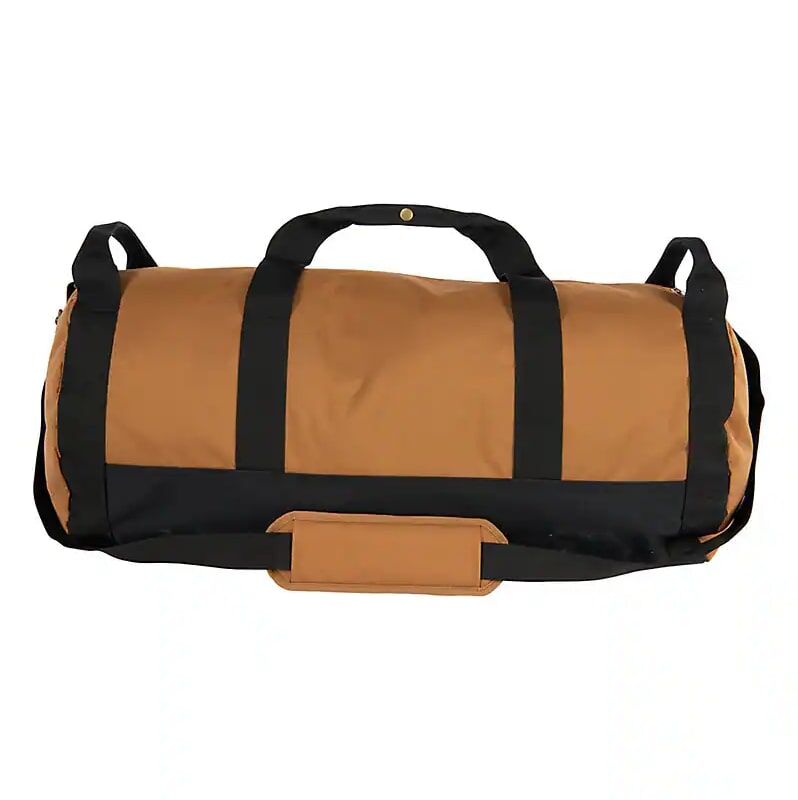 Carhartt 60-L Classic Round Duffel in Carhartt Brown