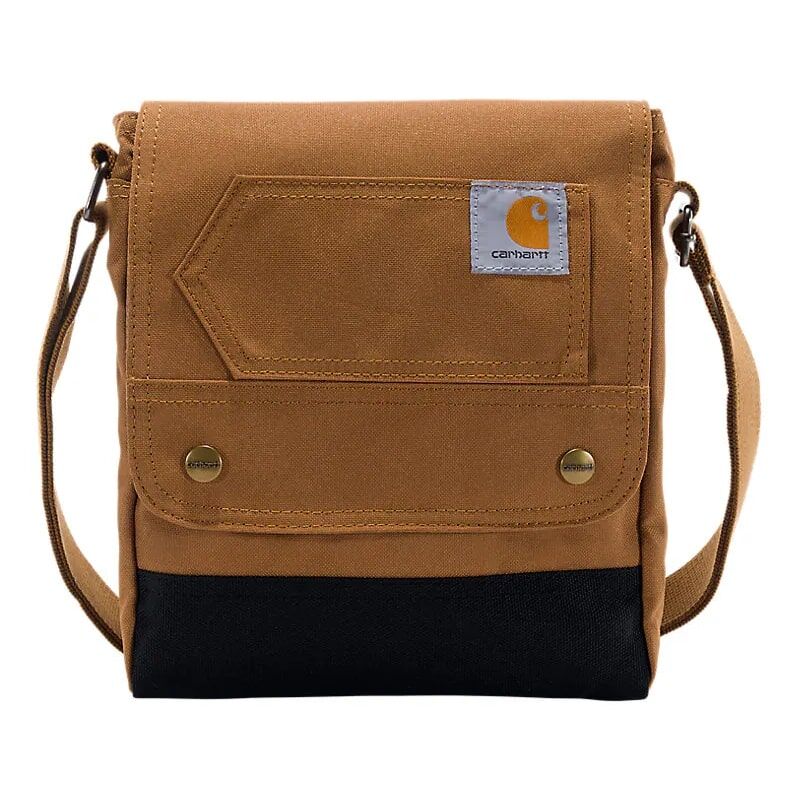 Carhartt Cross Body Snap Bag in Carhartt Brown