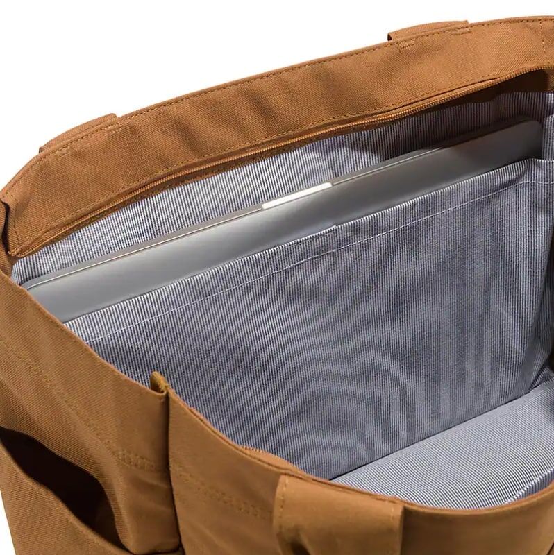 Carhartt Horizontal Zip Tote in Carhartt Brown