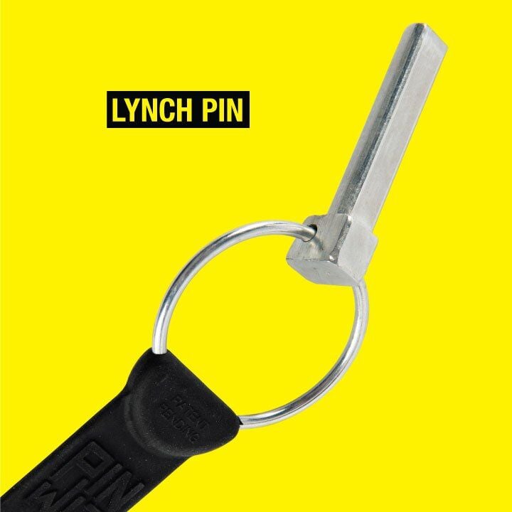 Pin Wiz Lynch Pin, 2-In Pin, 7/16-In Dia