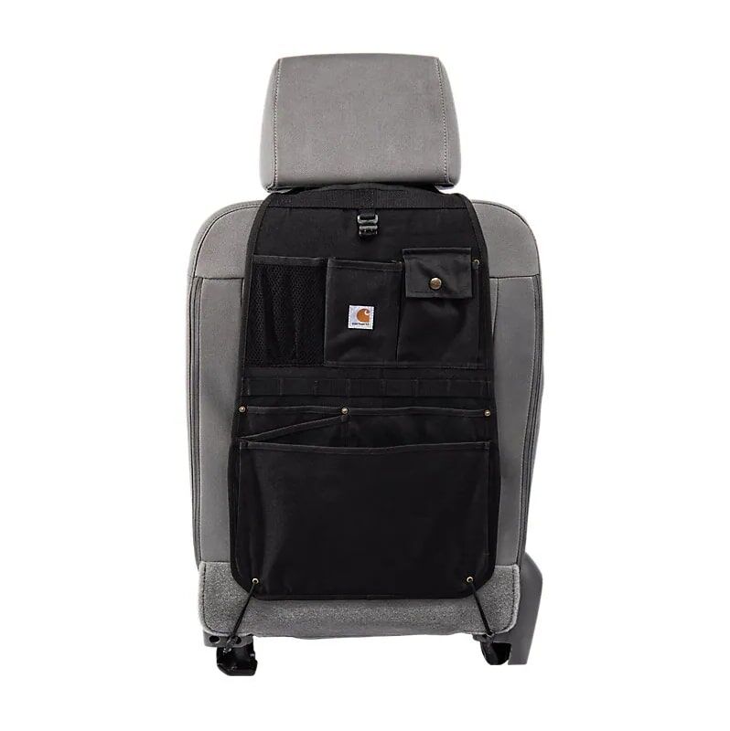 Carhartt Black Universal Nylon Duck Seat Organizer