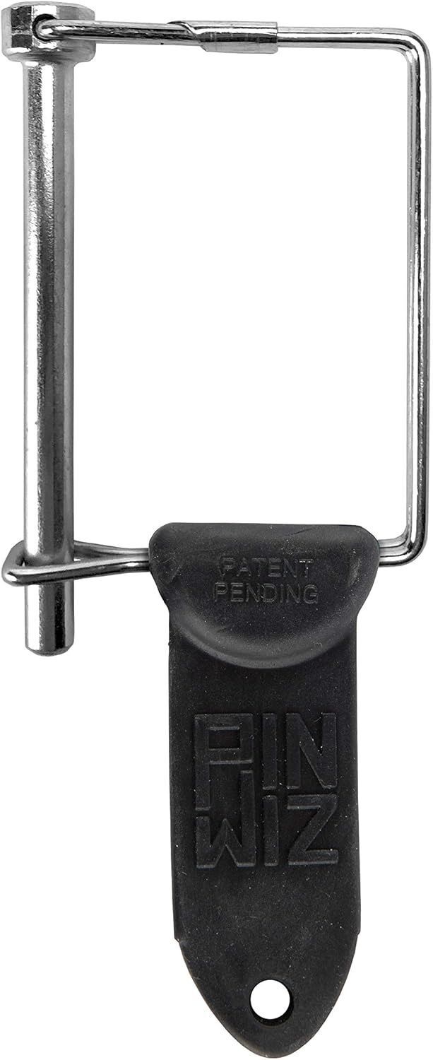 Pin Wiz Trailer Hitch Pins and Clips, 2-1/2-In Square Pin, 1/4-In