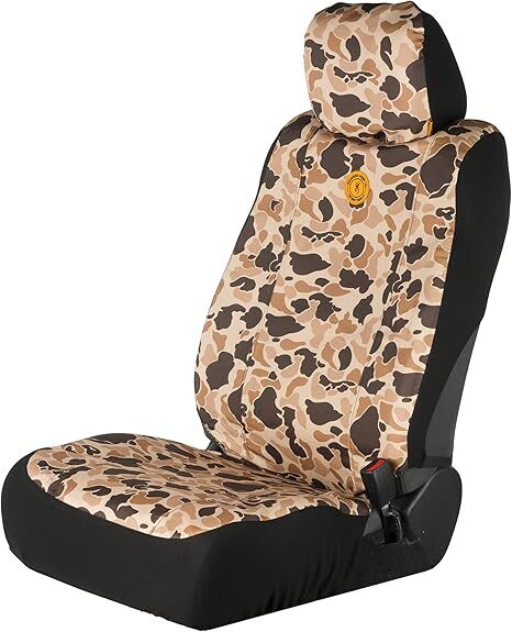 Browning Universal Low Back Tan Duck Camo Seat Cover