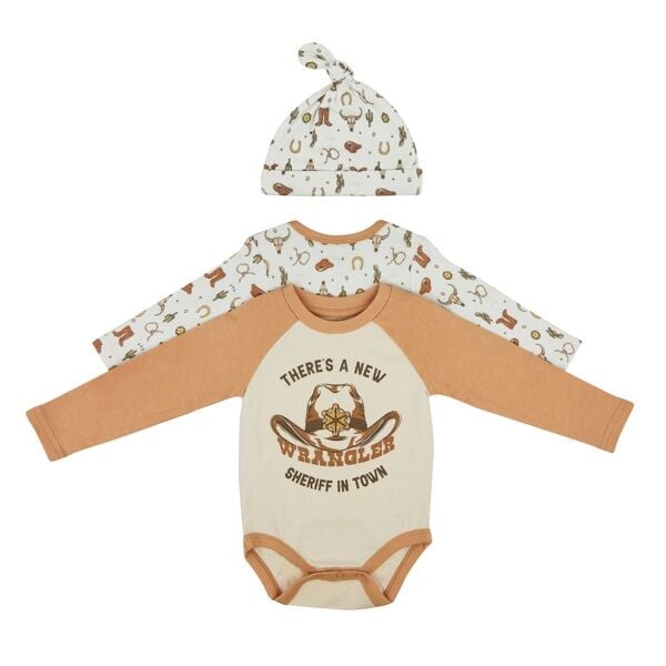 Wrangler Boy's Infant Sheriff Bodysuit