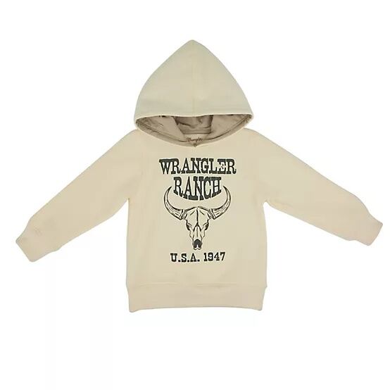 Wrangler Boy's Ranch Bull Skull Hoodie