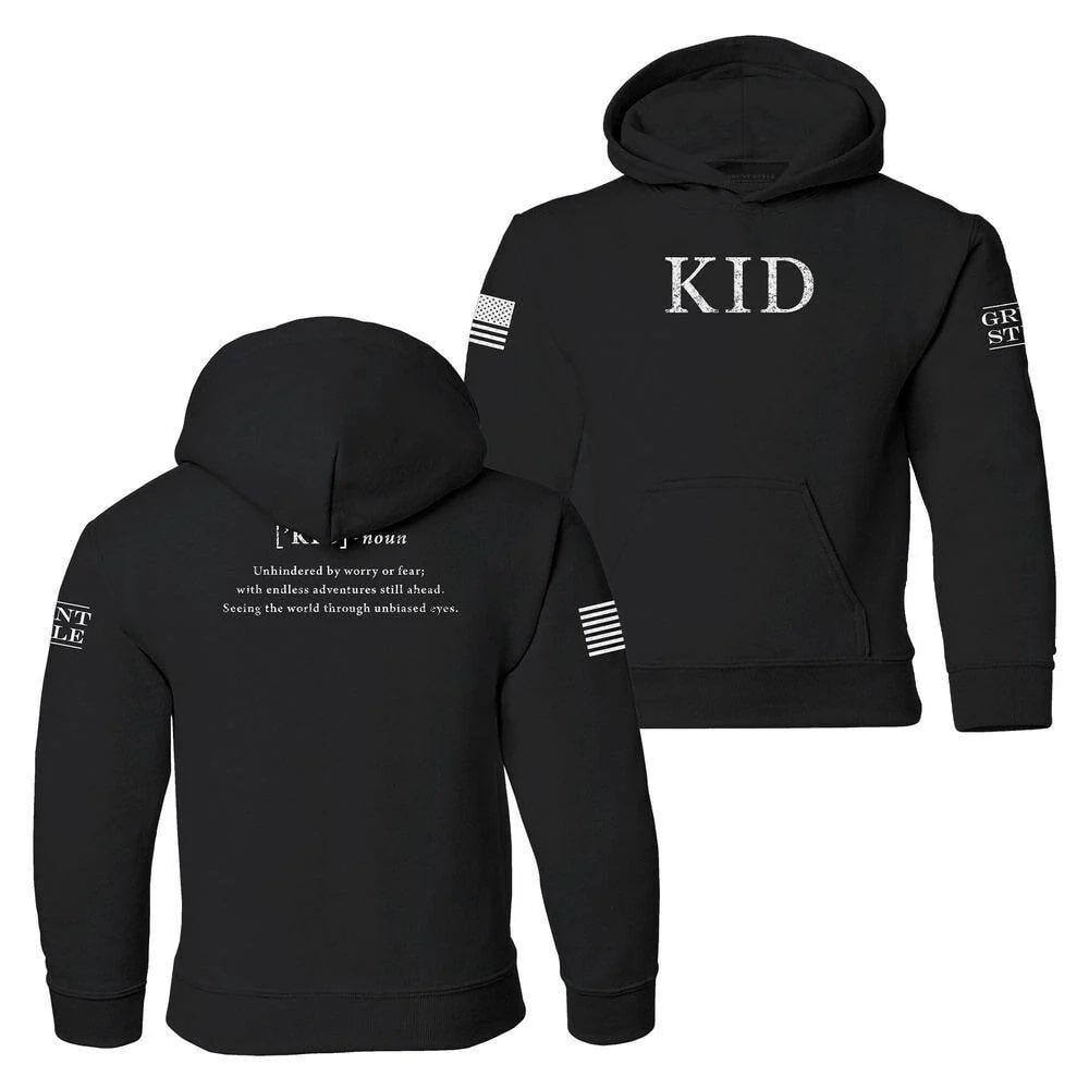 Grunt Style Kids' Kid Defined Hoodie in Black