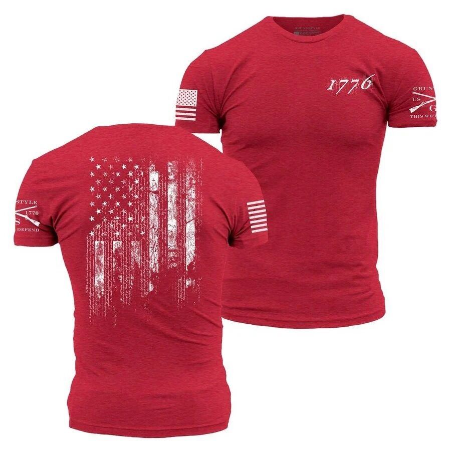 Grunt Style Men's 1776 Flag T-Shirt