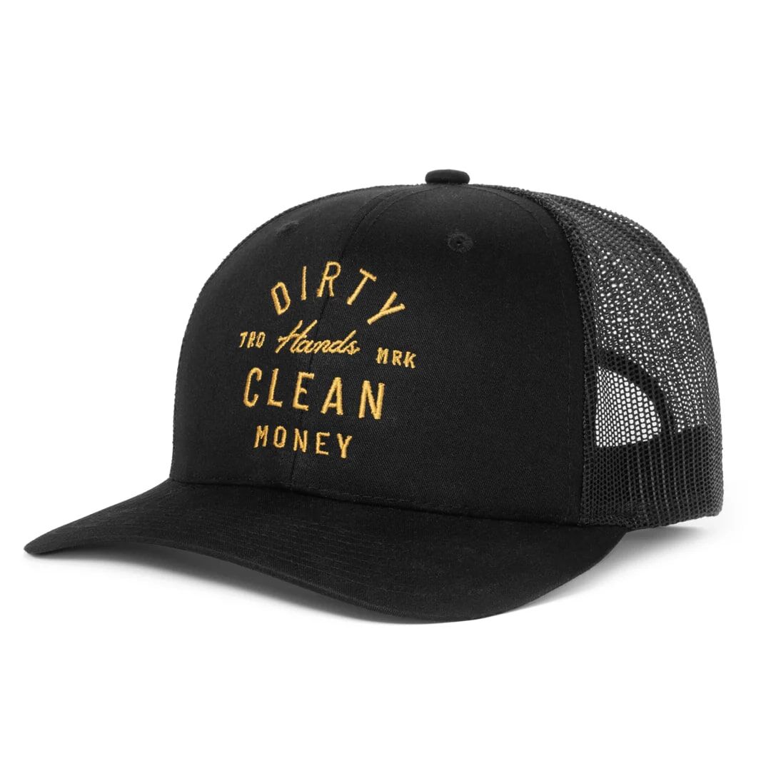 Troll Co. Men's Juno Curved Brim Hat in Black