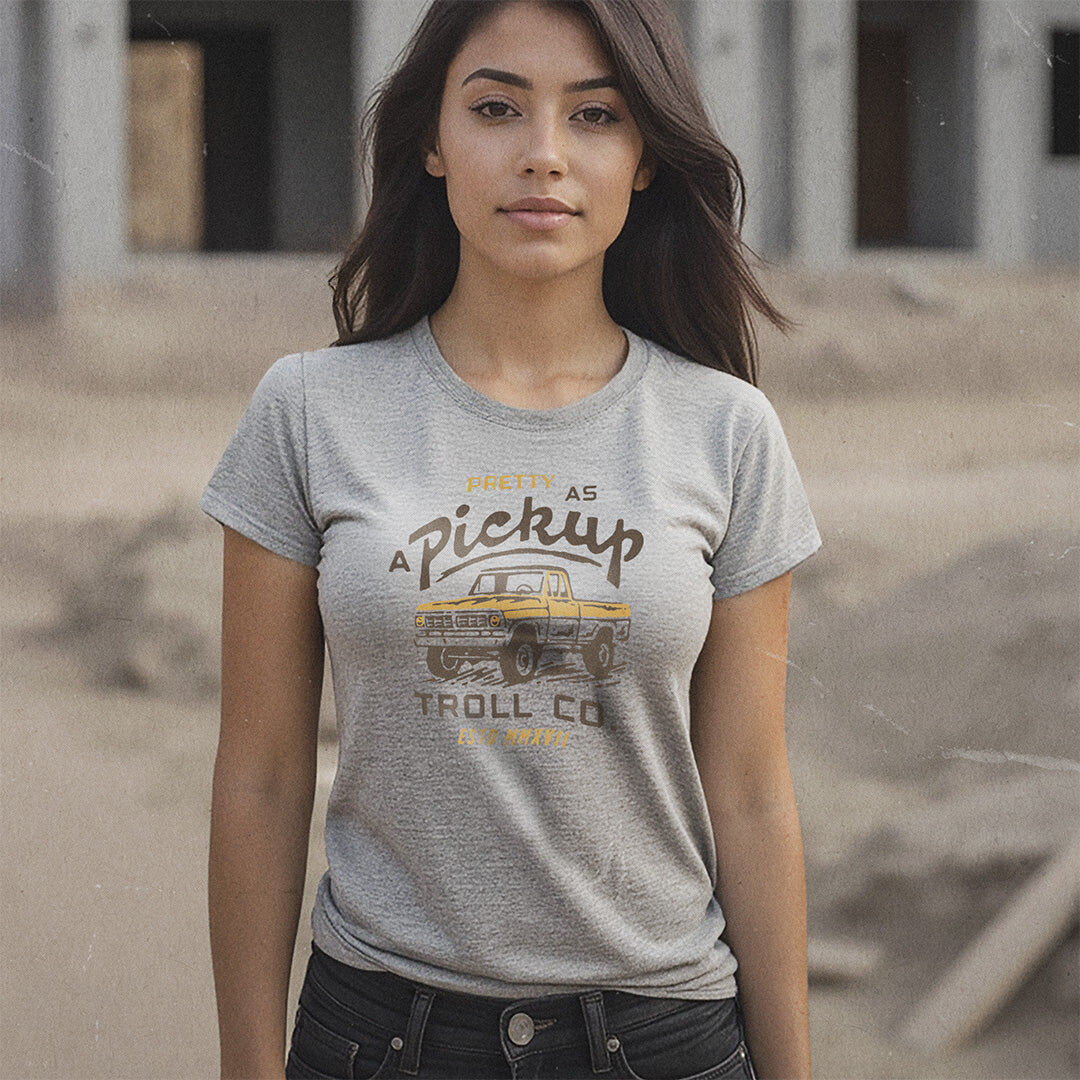 Troll Co. Women's Pretty As A Pickup T-Shirt