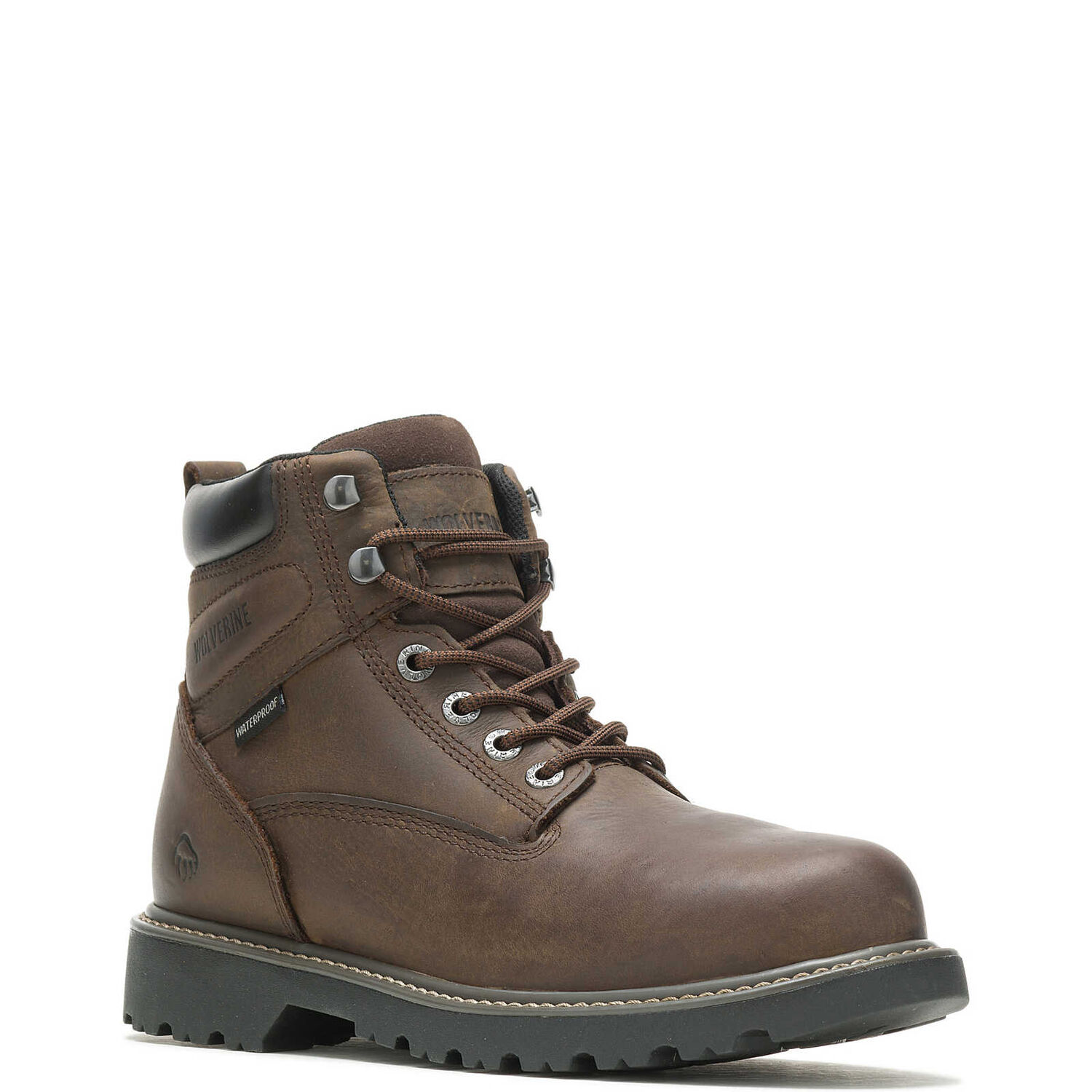 Wolverine Men's Floorhand Waterproof Steel Toe 6-In Work Boot