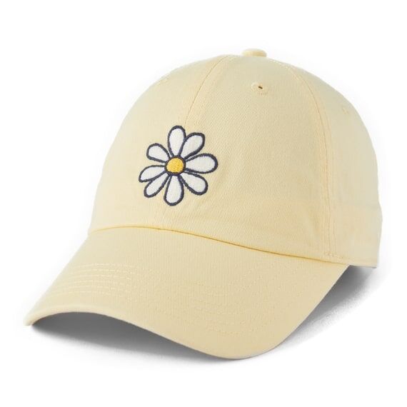 Life Is Good Women's Daisy Chill Cap in Sandy Yellow