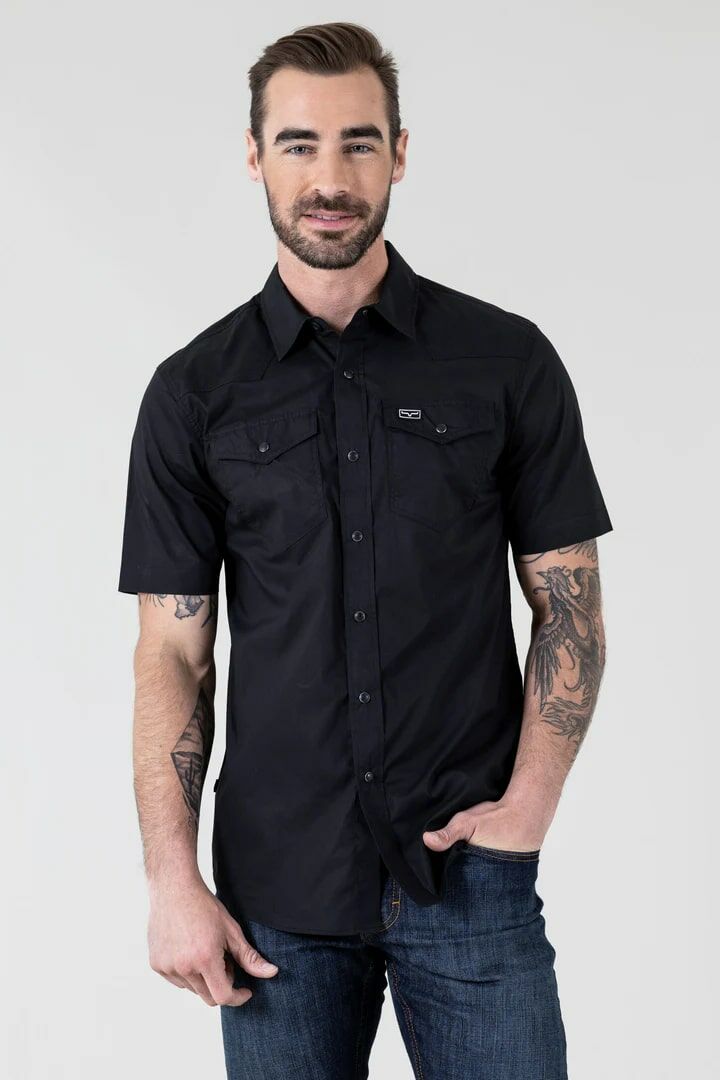 Kimes Ranch Men's Rio Short Sleeve Dress Shirt