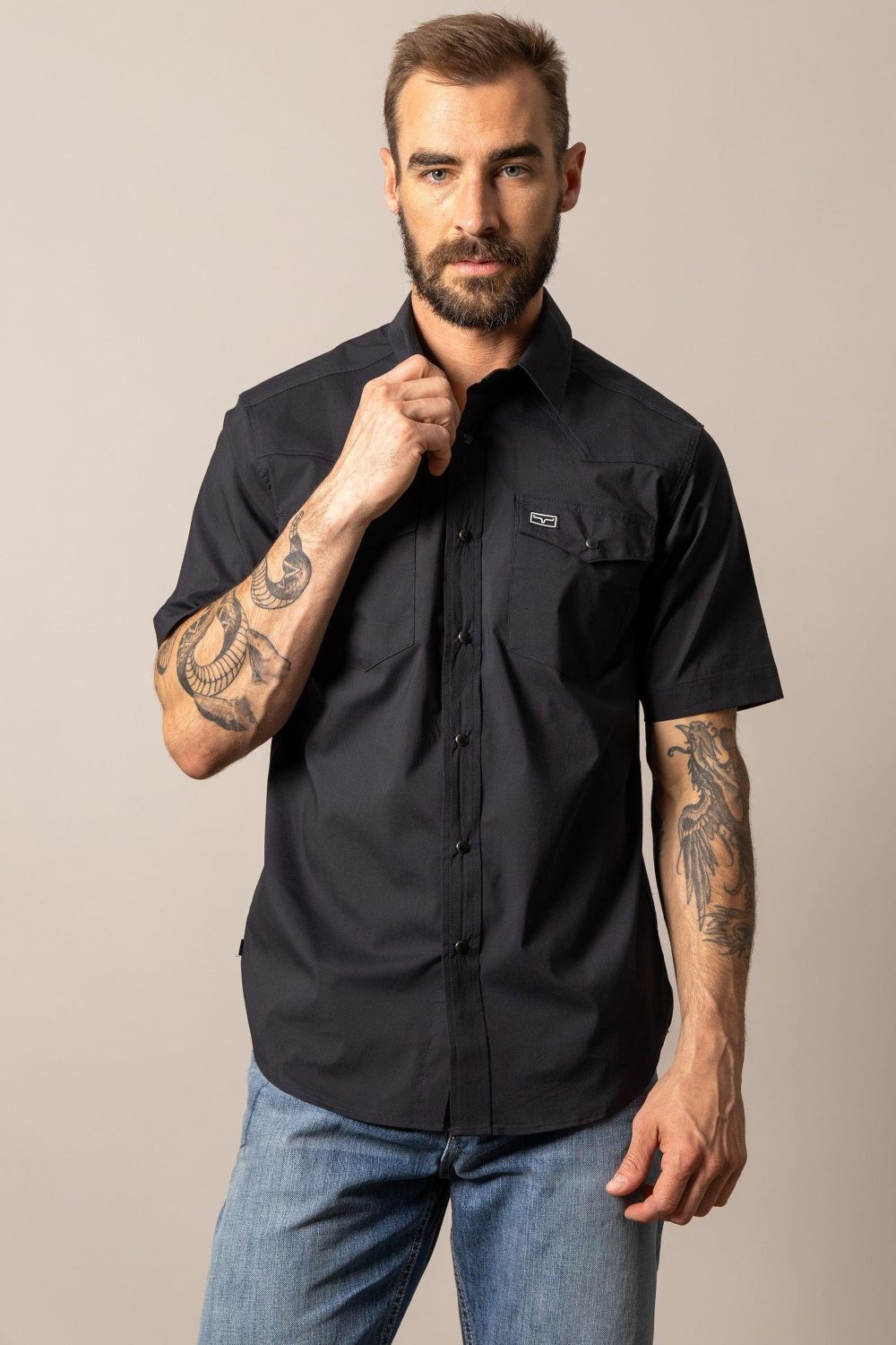 Kimes Ranch Men's Rio Short Sleeve Dress Shirt
