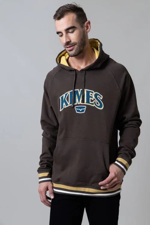 Kimes Ranch Men's Kubo Hood in Dark Brown