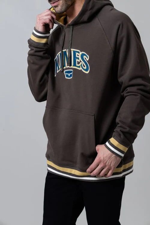 Kimes Ranch Men's Kubo Hood in Dark Brown