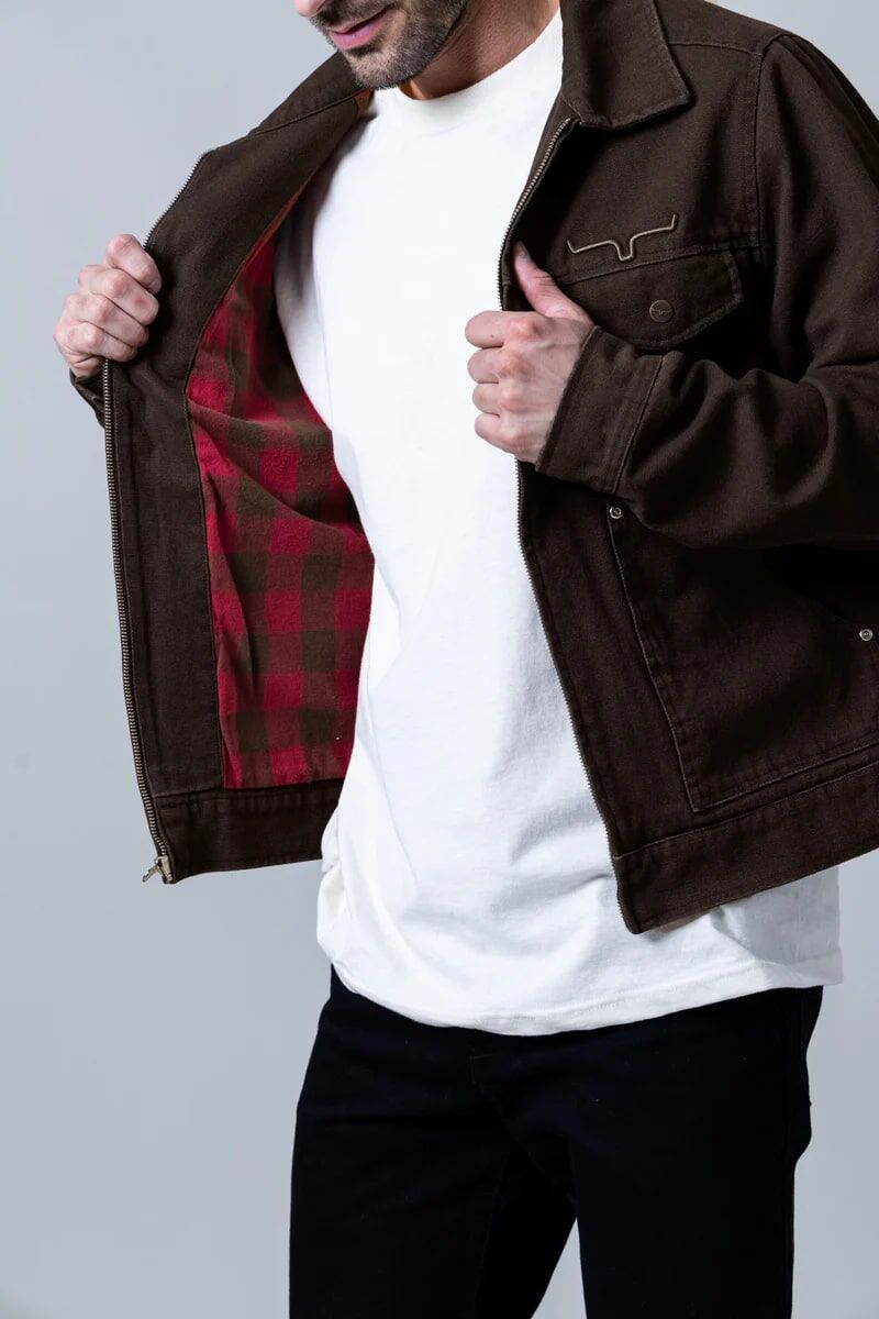 Kimes Ranch Men's Logan Jacket in Dark Brown