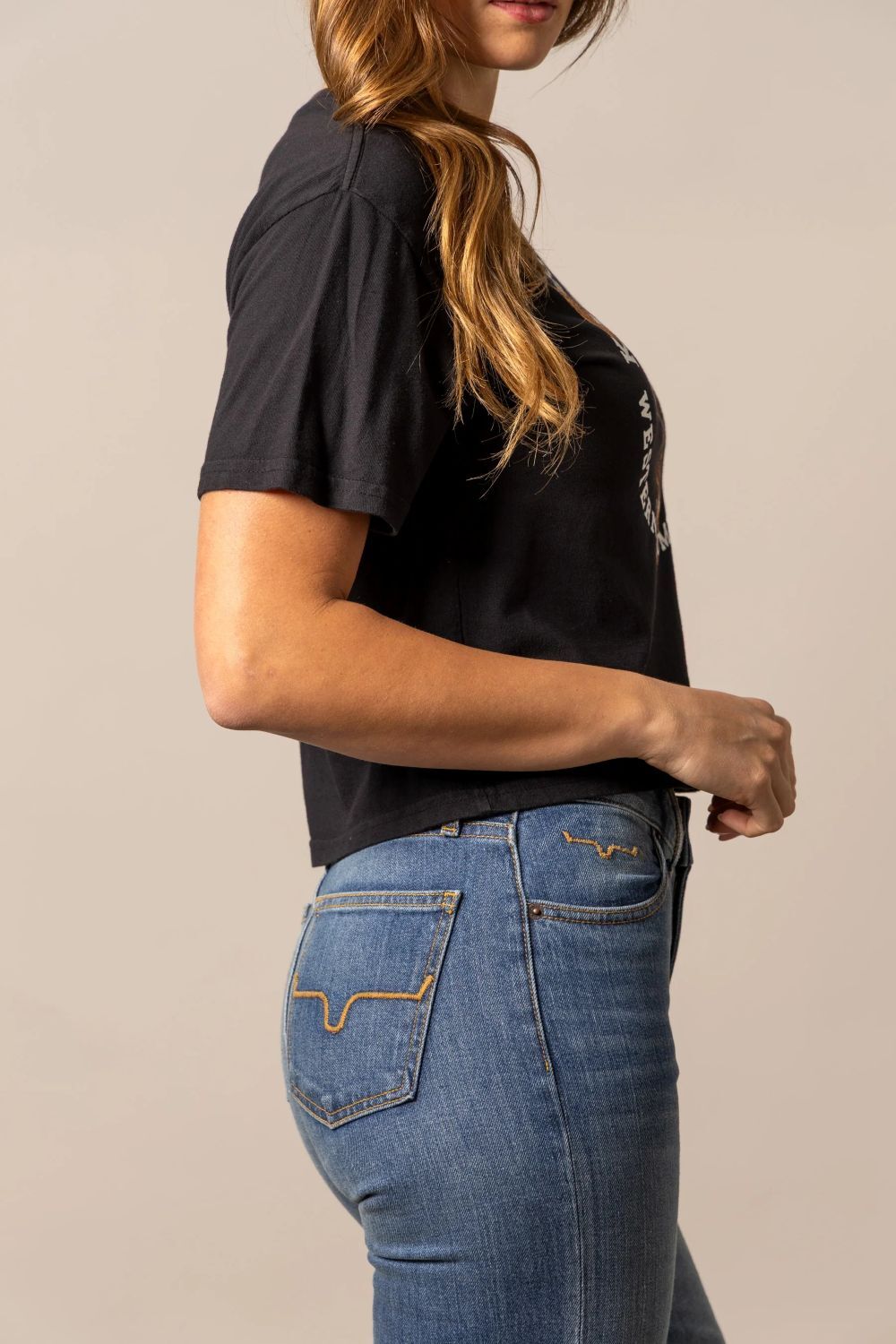 Kimes Ranch Women's Bison Skull T-Shirt