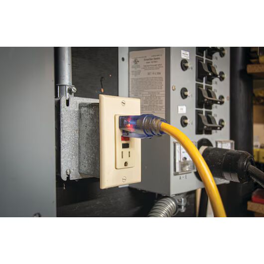 DeWalt 12/3 Lighted CGM Extension Cord, 50-Ft