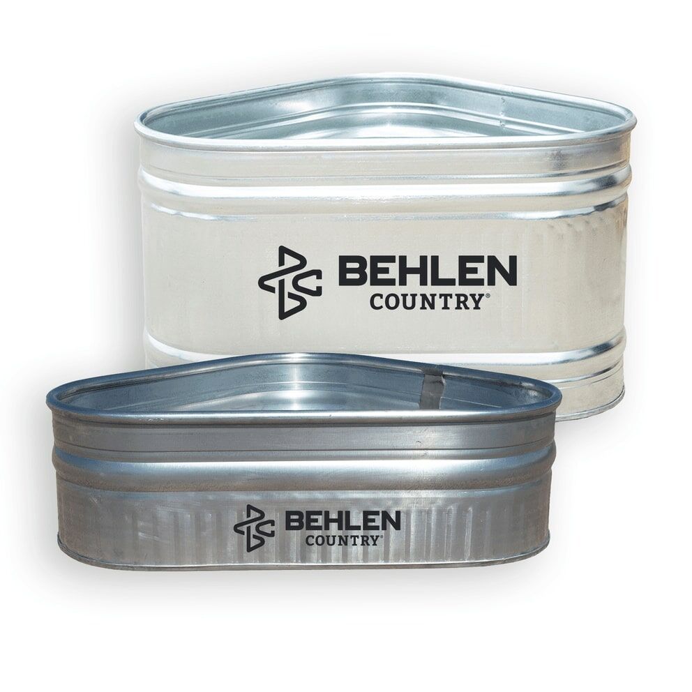 30-In X 40-In X 12-In Triangle Stock Tank, 30-Gal