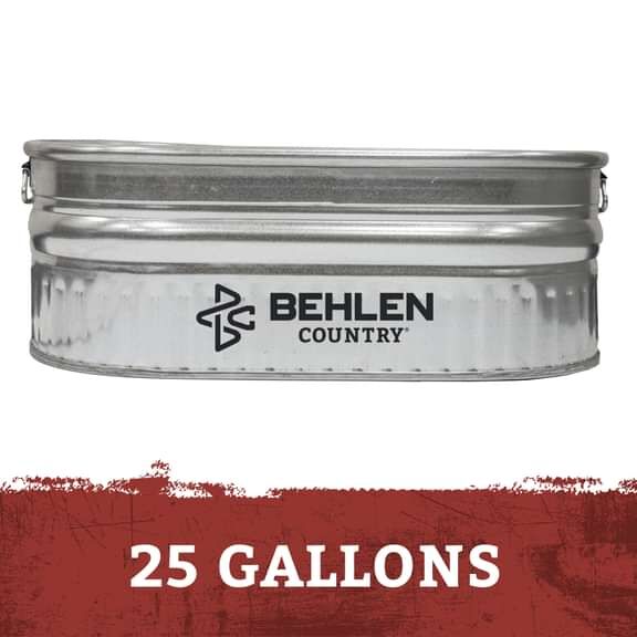 Farmstead Utility Stock Tank With Handles, 25-Gal