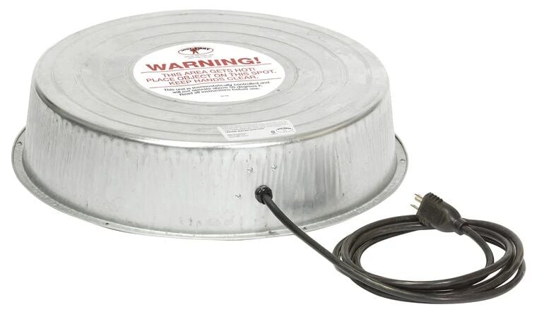Farm Innovators Poultry Fountain Base Heated - 125 Watt