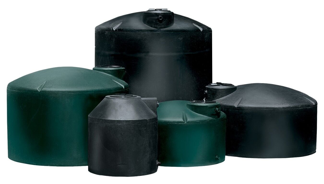 Norwesco Black Water Tank, 1550-Gal