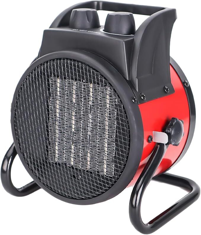 Beyond Heat Red Ceramic Portable Space Heater, 1500-Watts