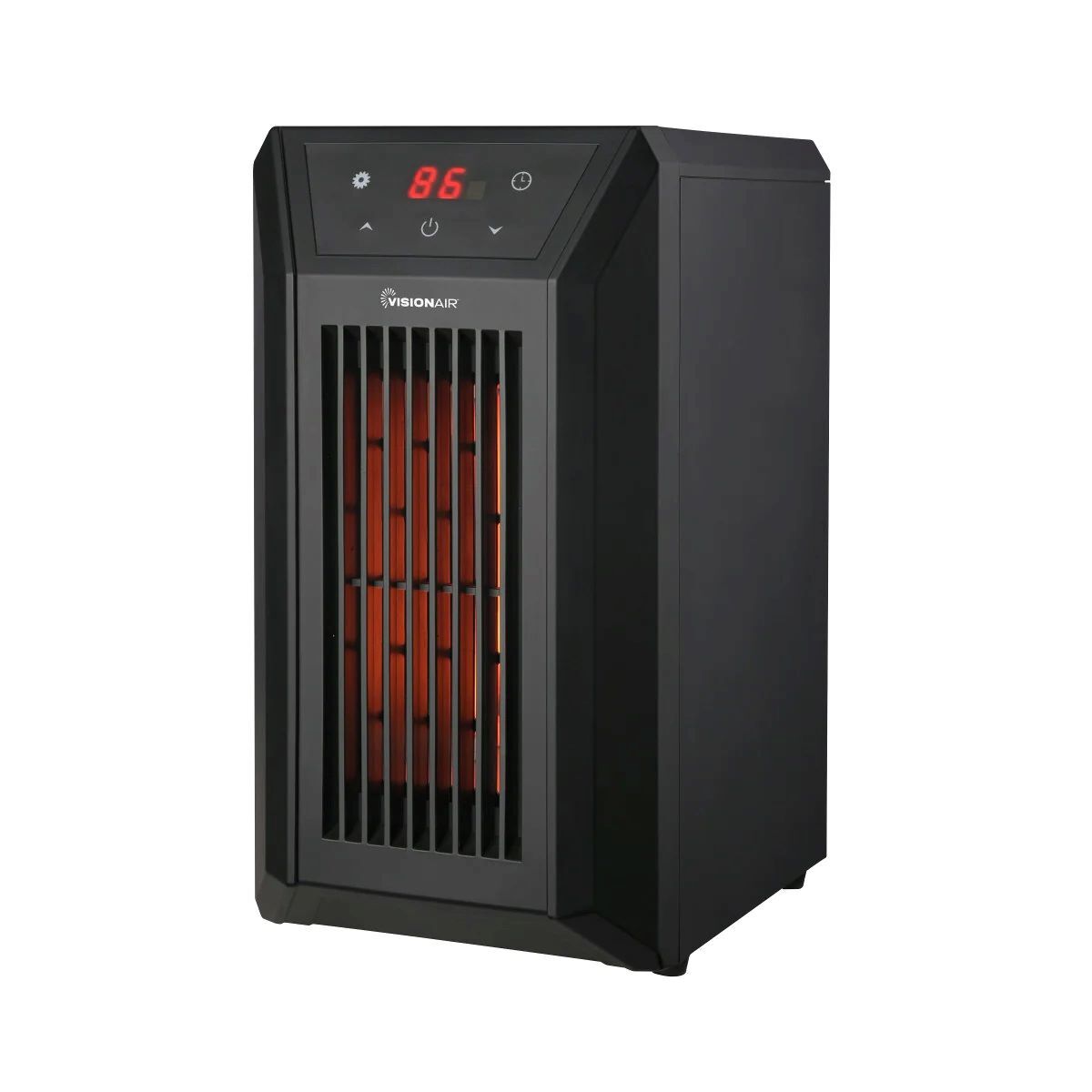 Visionair Digital 6 Tube Infrared Heater with Remote, 1500/1000-Watt, 13-In