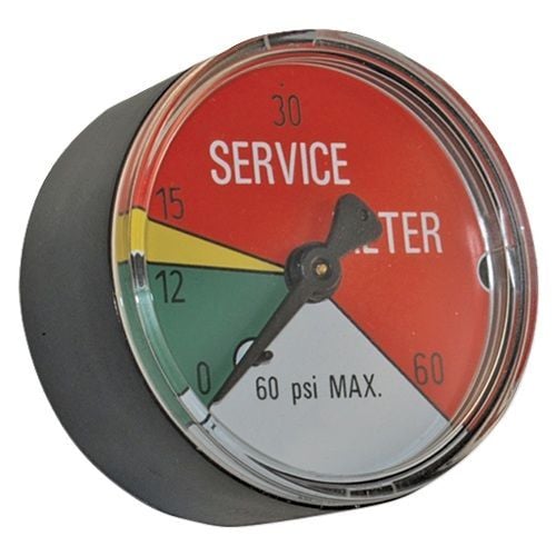 Apache 15 PSI Hydraulic Filter Service Indicator Gauge, 2-In
