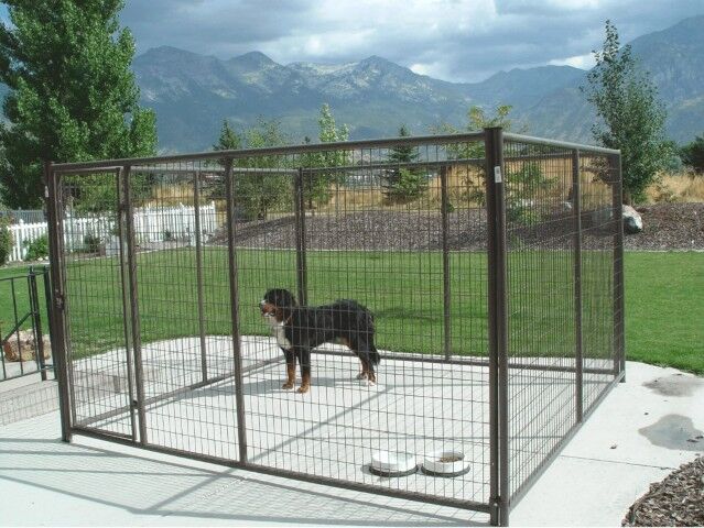 Powder River Dog Kennel Complete Connect, 5 X 10-Ft
