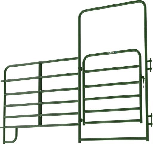 Tarter Green American Panel with Walk-Thru, 6 x 12 ft.