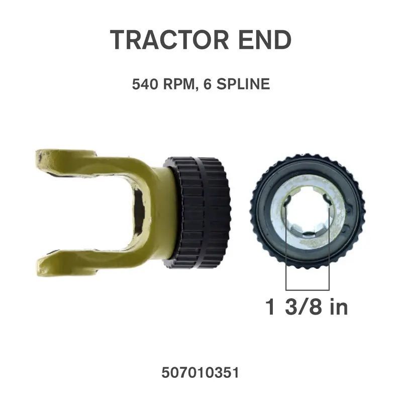 Barber Series 1 PTO Driveline, 540-RPM, 25-In