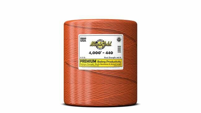 Black Gold 4,000 Ft. Premium Baling Twine - Rust