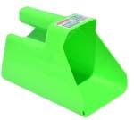Tuff Stuff Enclosed Square Scoop Green, 6-In x 6-In x 8-In