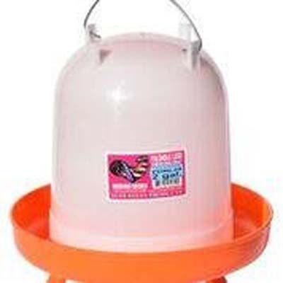 Tuff Stuff Poultry Waterer with Foldable Legs - 2.1 gal