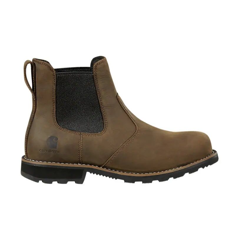 Carhartt Men's Frontier Water Resistant Chelsea in Dark Brown