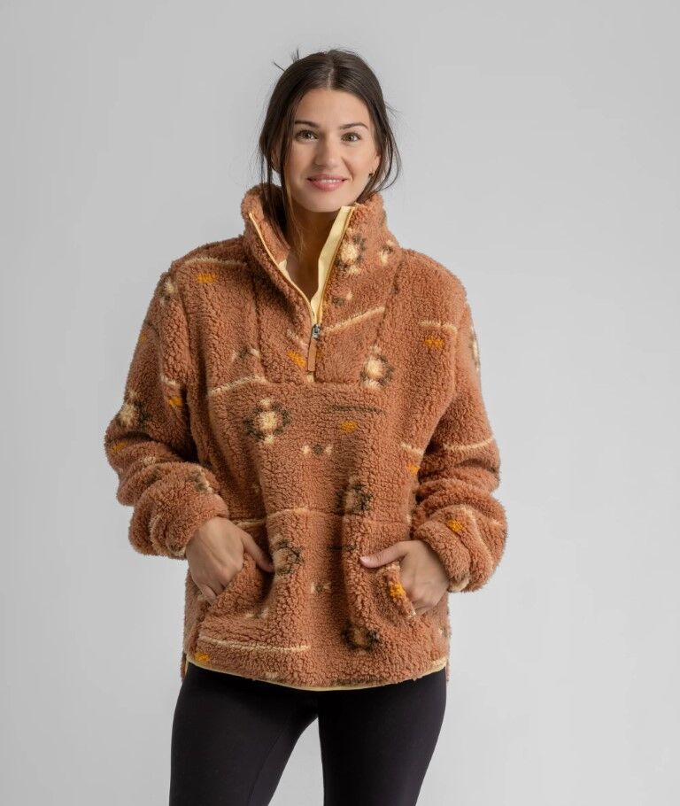 Liv Outdoor Women's Ainsley Plush Sherpa Pullover