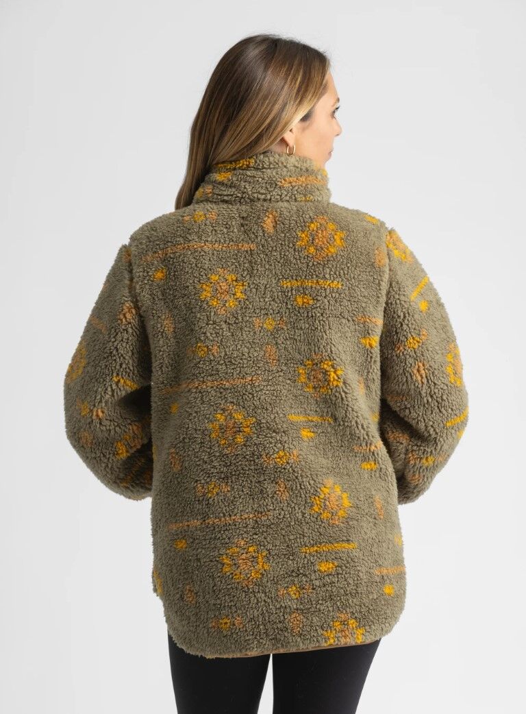 Liv Outdoor Women's Ainsley Plush Sherpa Pullover
