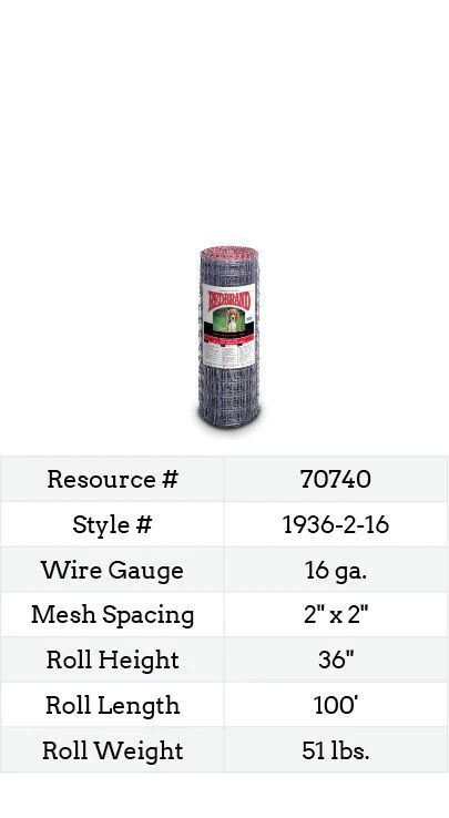 Red Brand Yard, Garden & Kennel Fence, 16-Ga, 100-Ft x 36-In