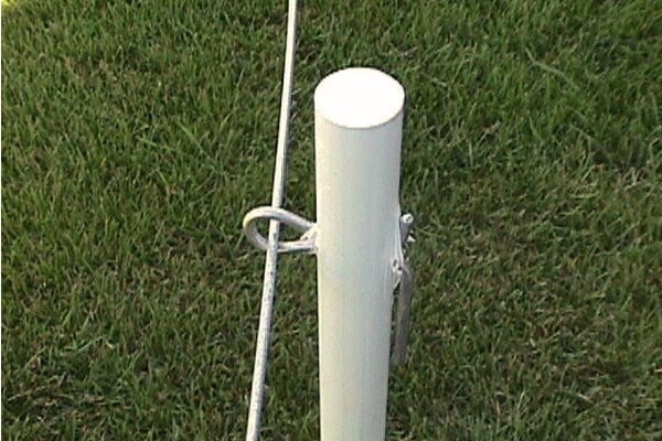 High Country Ag Marketing Orange Solid Rod Fiberglass Fence Post, 3/8-In x 4-Ft