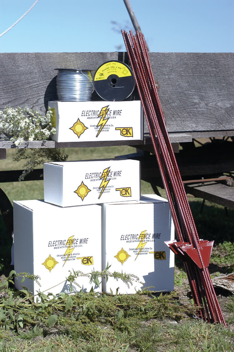 OK Brand Electric Fence Post, 3/8 X 48-In