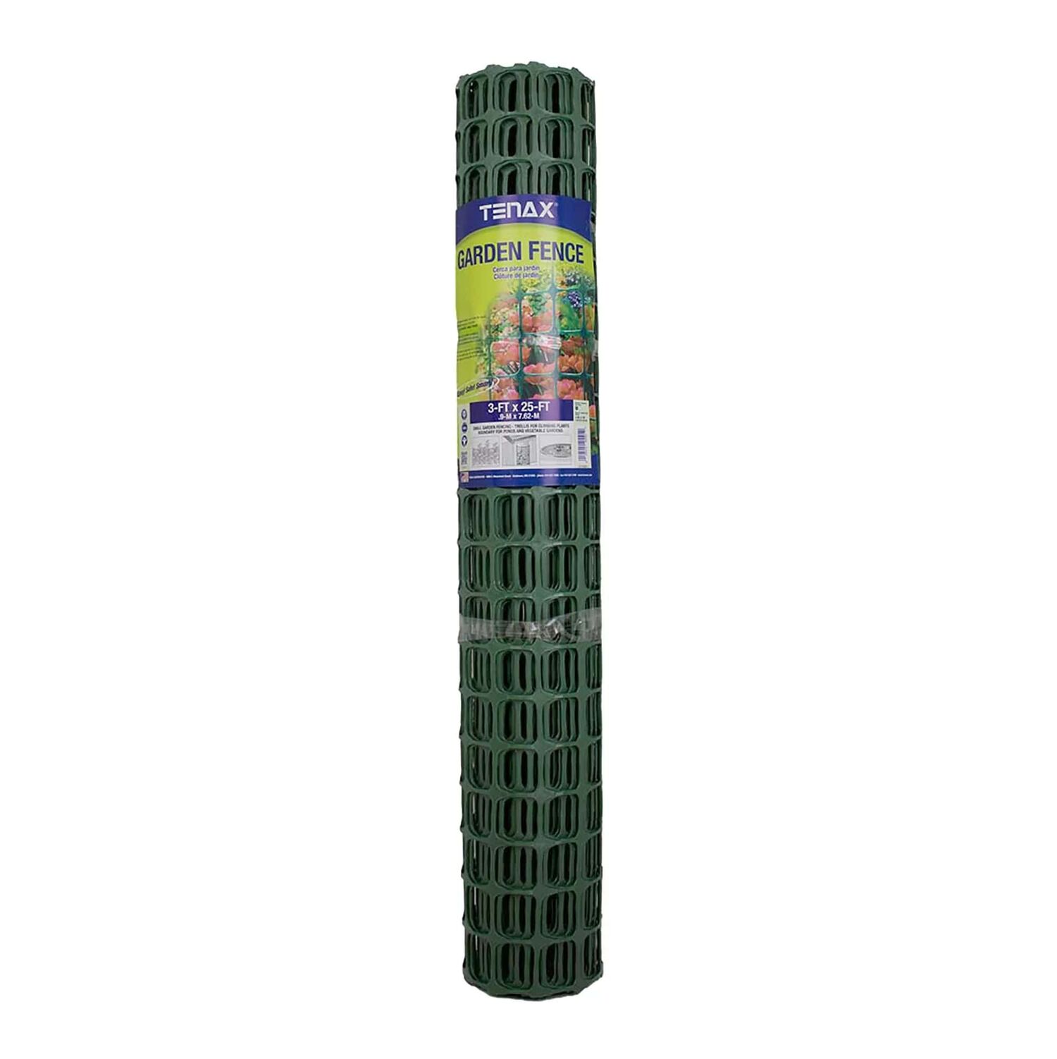 Tenax Green Garden Fence, 2-Ft X 25-Ft