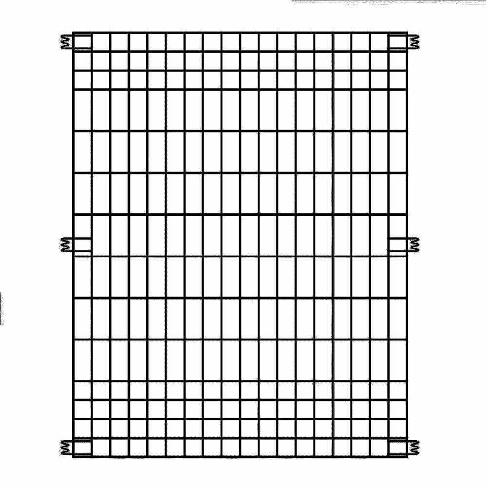 Origin Point Multi-Purpose Fence Panel -Black, 44 In. X 36 In.