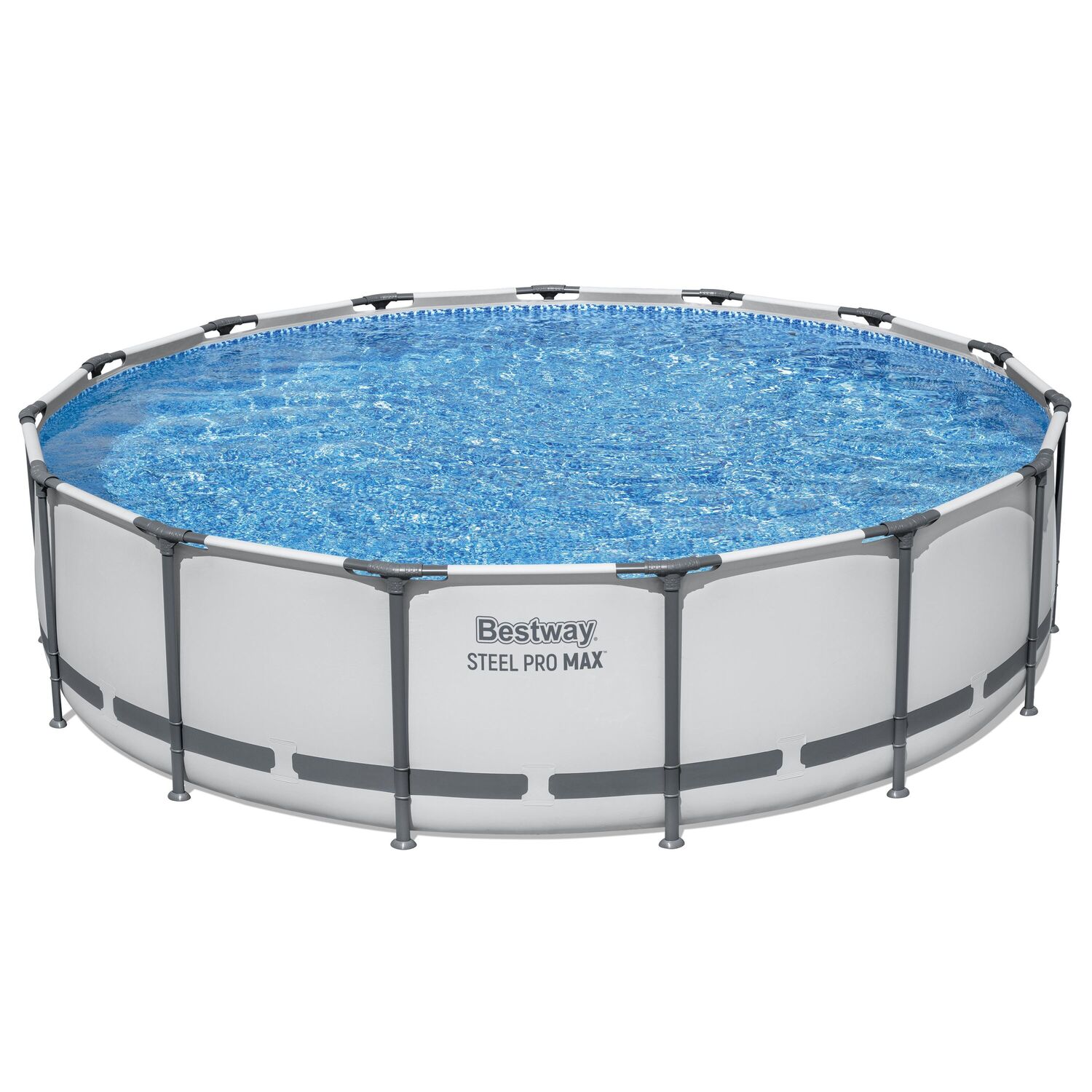 Bestway Steel Pro MAX Above Ground Pool Set, 15-Ft x 42-In