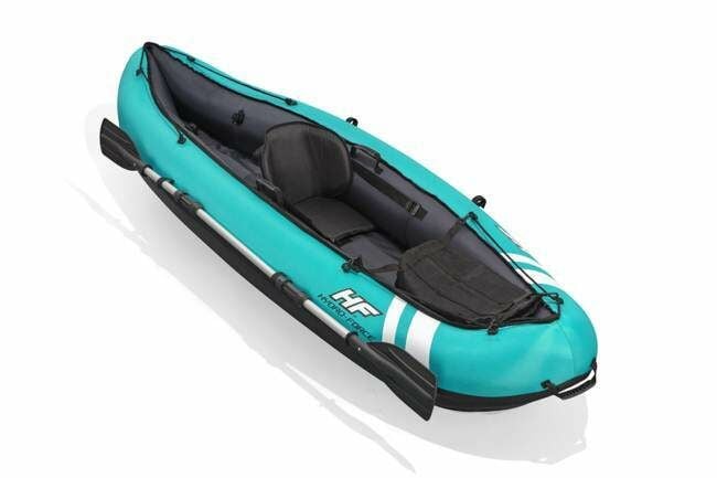 Hydro-Force 9' Inflatable Ventura Kayak Set - Orange