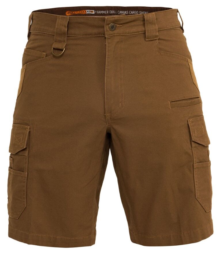 Noble Outfitters Men's FullFlexx HD Canvas Cargo Short in Tobacco