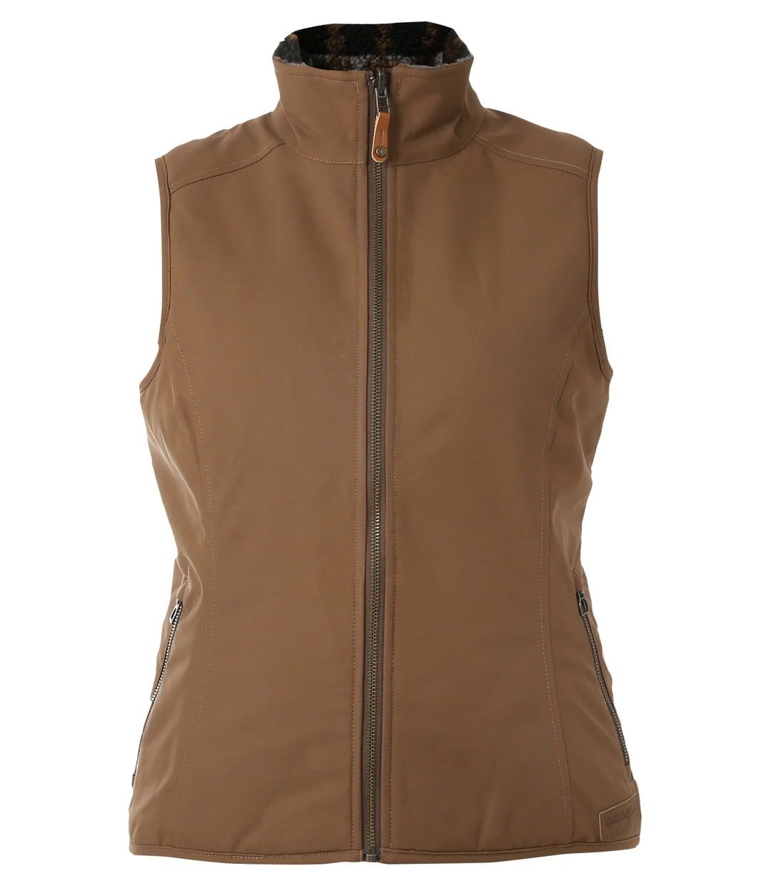 Noble Outfitters Women's N3 Reversible Vest in Tobacco