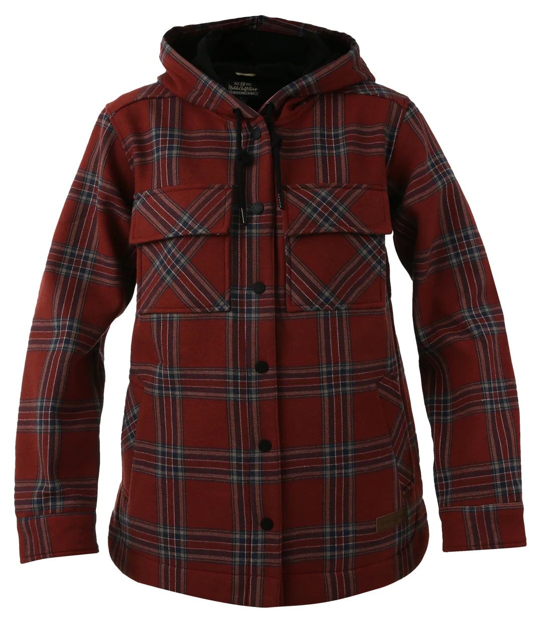 Noble Outfitters Women's Chore Coat in Brick Red