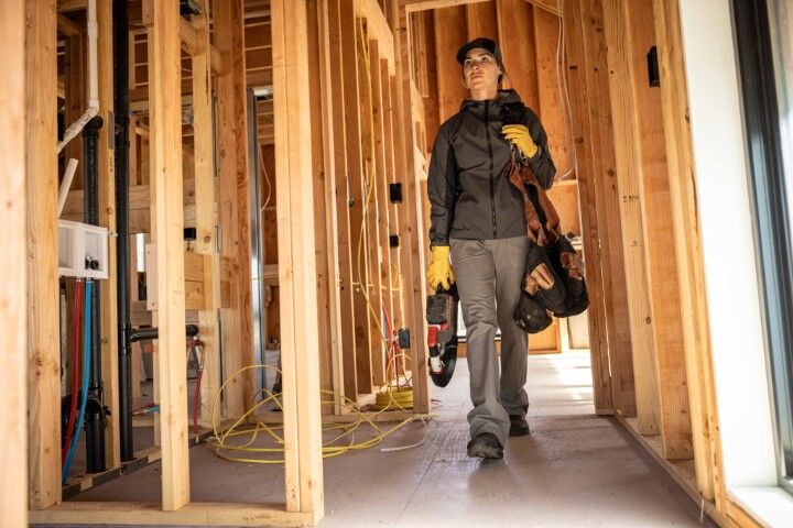 Noble Outfitters Women's Work Ready Jacket in Asphalt Black